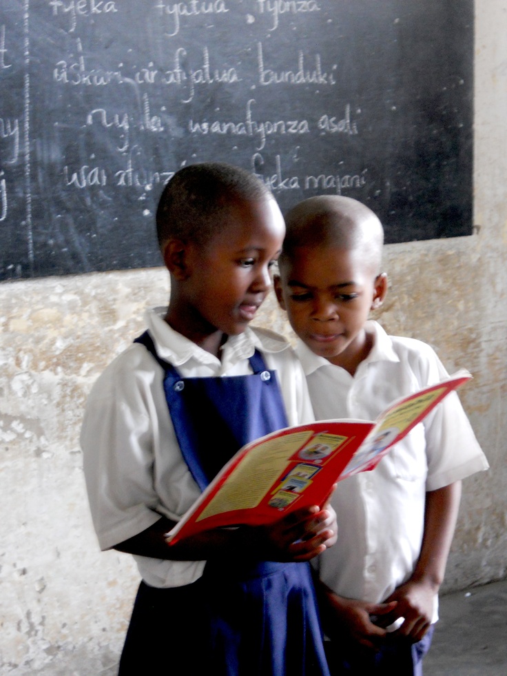 Children reading